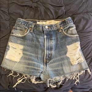 Vintage Levi Thrasher Jean Shorts 12th tribe